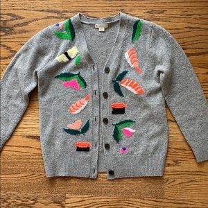 J Crew Crewcuts 8 sweater sushi